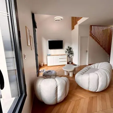 Villa Maison Cosy, Grand Paris, A 3 Minutes Du Metro *